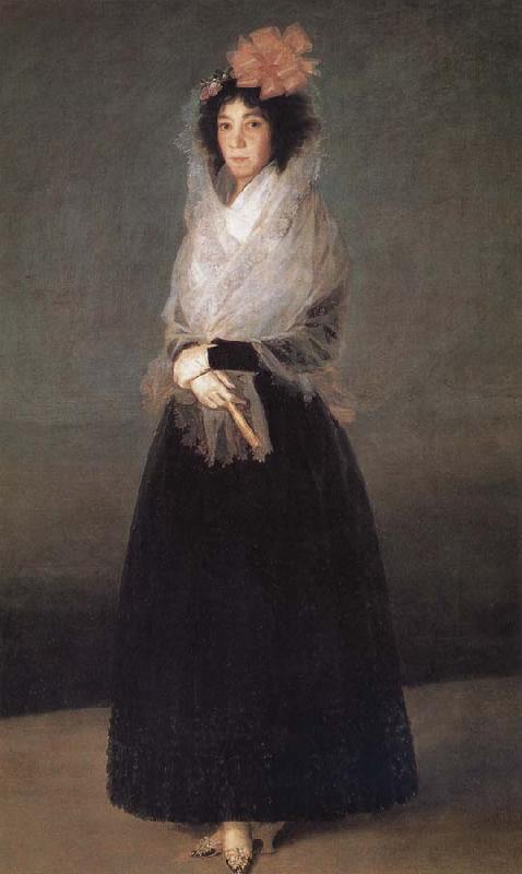 Francisco Goya Marquise of la Solana Sweden oil painting art